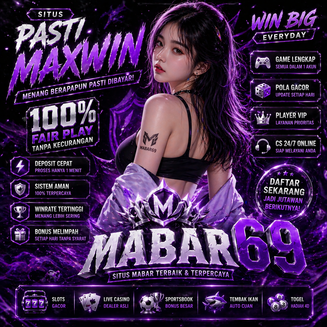 MABAR69 : Link Situs Terpercaya Bet Kecil Menang Besar Hari Ini